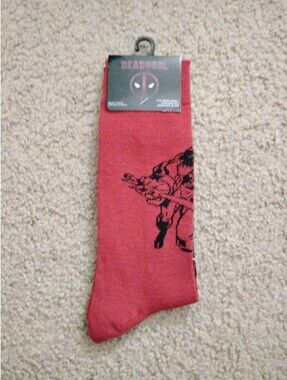 Marvel Deadpool Men's Crew Socks